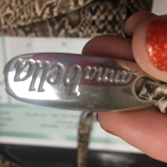 Snake print crossbody/shoulder bag - Picture 2 of 3